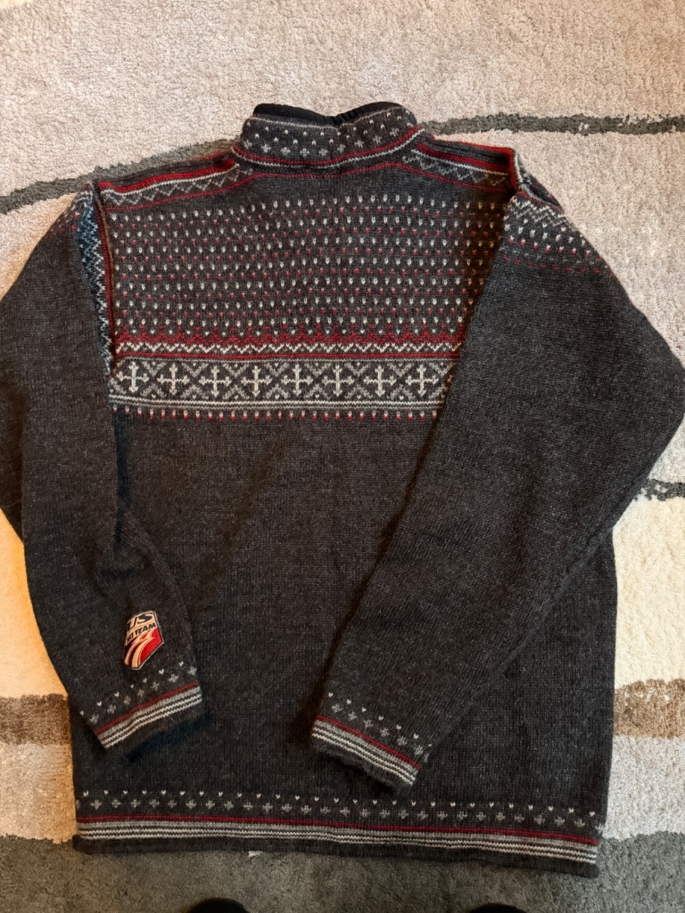 Vintage Dale of Norway USA Ski Team Sweater Large - Picture 6 of 14